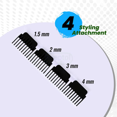 Stylish Rechargeable Men’s Golden Hair Trimmer