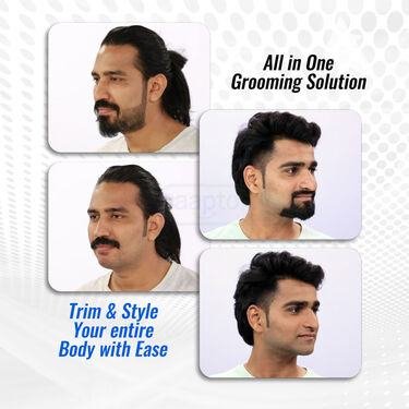 Stylish Rechargeable Men’s Golden Hair Trimmer